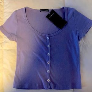 Brandy Melville Zelly button up top